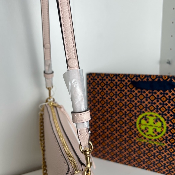Tory Burch Blush Pink Shoulder Bag with Gold Chain - Picture 8 of 15